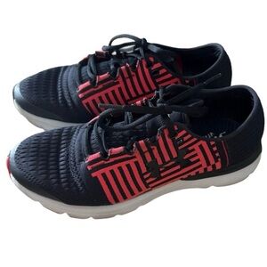 Under Armour men’s Speedform Gemini 3 athletic running shoes size 8 red black